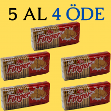 Afia Sütlü Finger Bisküvi (140gr*5 Adet)