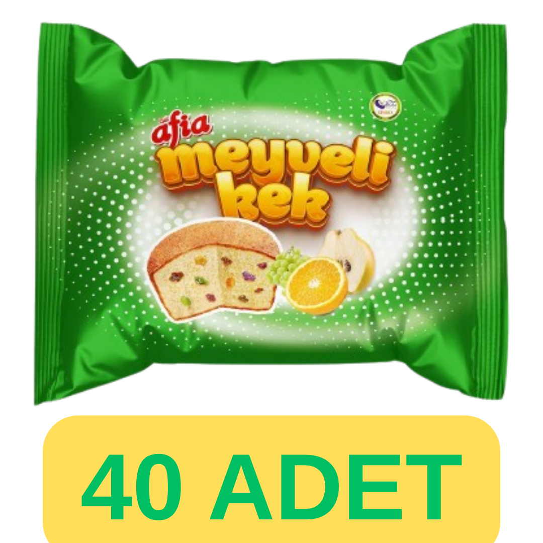 Afia Meyveli Kek (40gr*40 Adet)