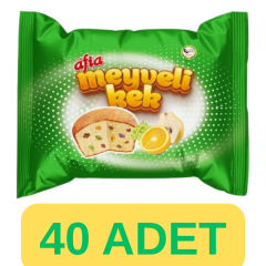 Afia Meyveli Kek (40gr*40 Adet)
