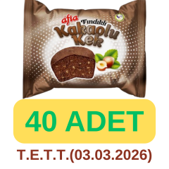 Afia Fındıklı Kakaolu Kek (40gr*40 Adet)