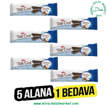 Afia Tatlı Dost Hindistan Cevizi Kremalı Kakaolu Gofret 140gr (5 alana 1 bedava)