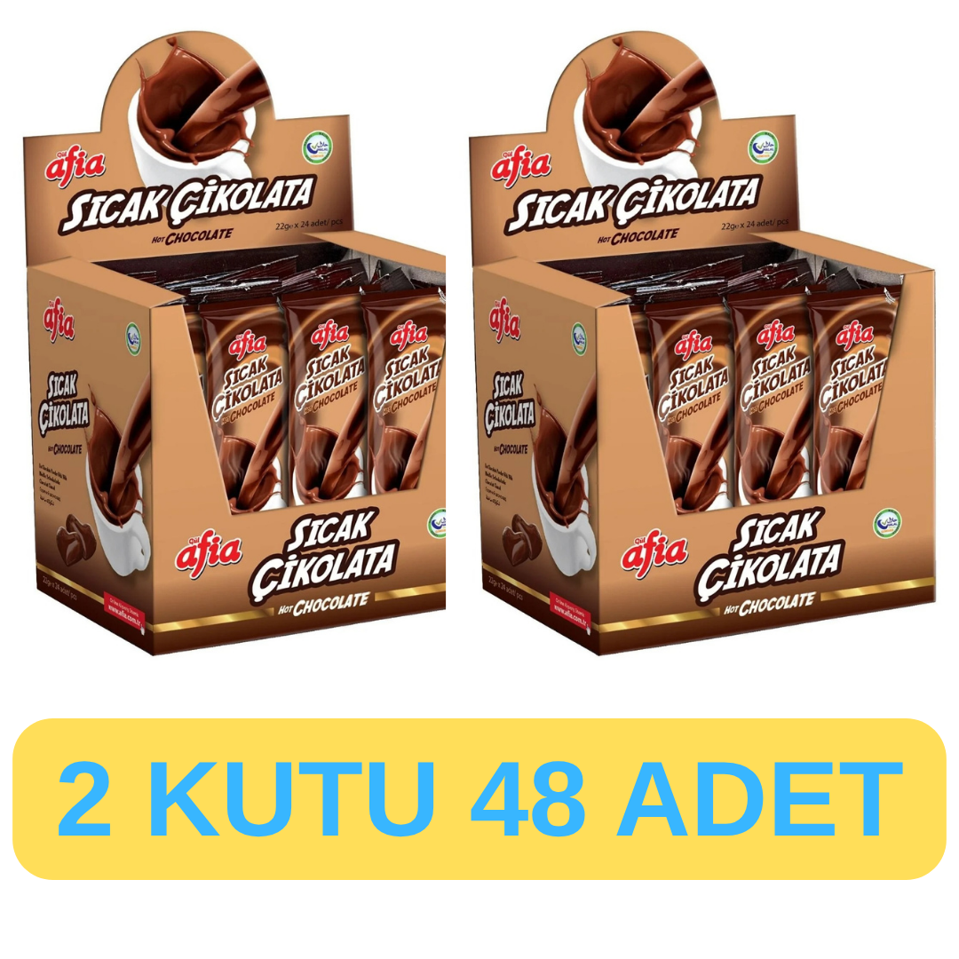 Afia Sıcak Çikolata (24lü * 2 kutu)