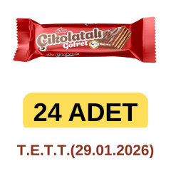 Afia Çikolatalı Sütlü Gofret 24x35gr