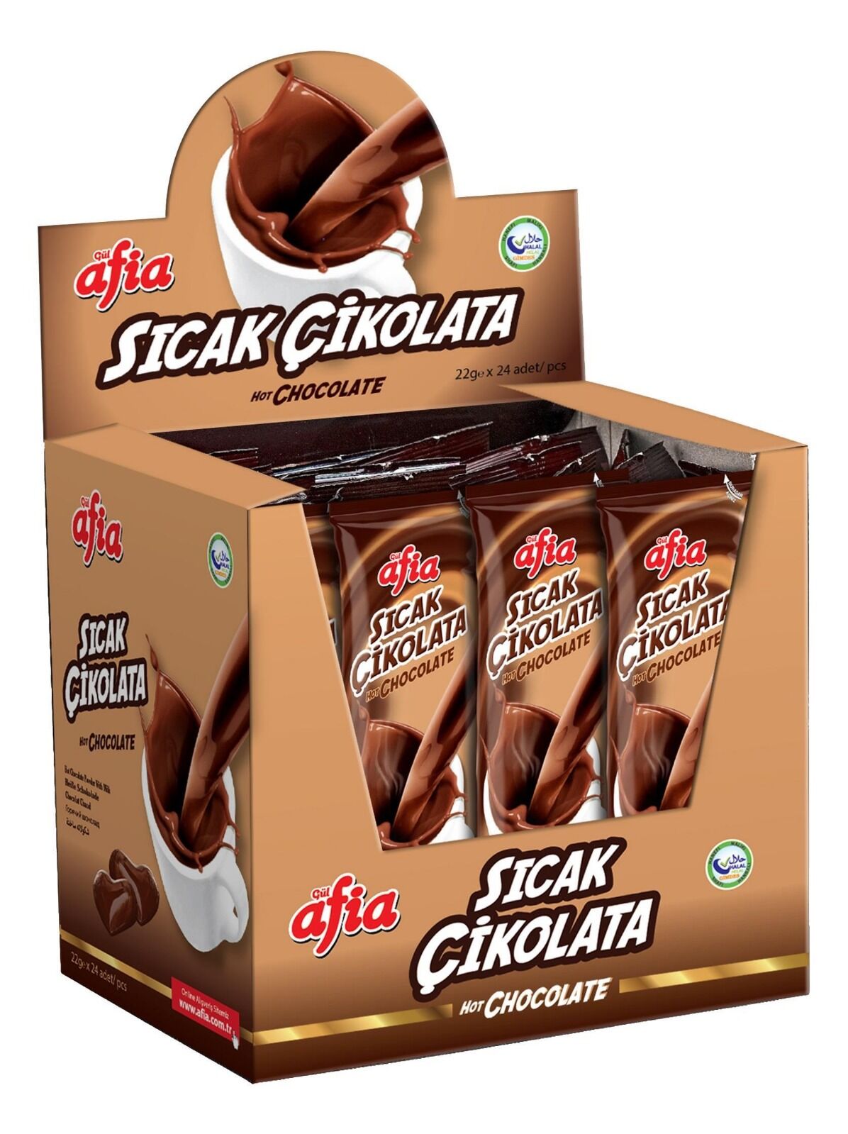 Afia Sıcak Çikolata (22gr*24lü kutu)