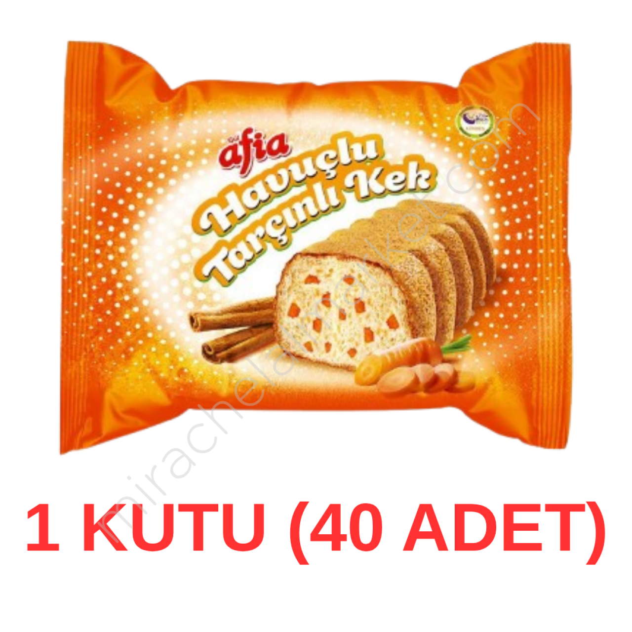 Afia Havuç Tarçınlı Kek (40gr*40 Adet)