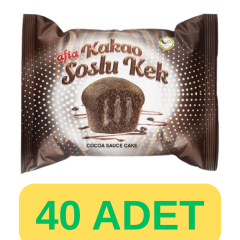 Afia Kakao Soslu Kek (40gr*40 Adet)