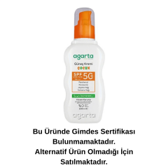 Agarta Suya Dayanıklı Yüksek Koruma SPF 50+ Yüz Vücut Güneş Koruyucu Kids 200 ml