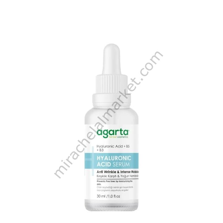 Agarta Yaşlanma Karşıtı Yoğun Nemlendirici Bakım Serumu (Hyaluronic Acid+ B3)
