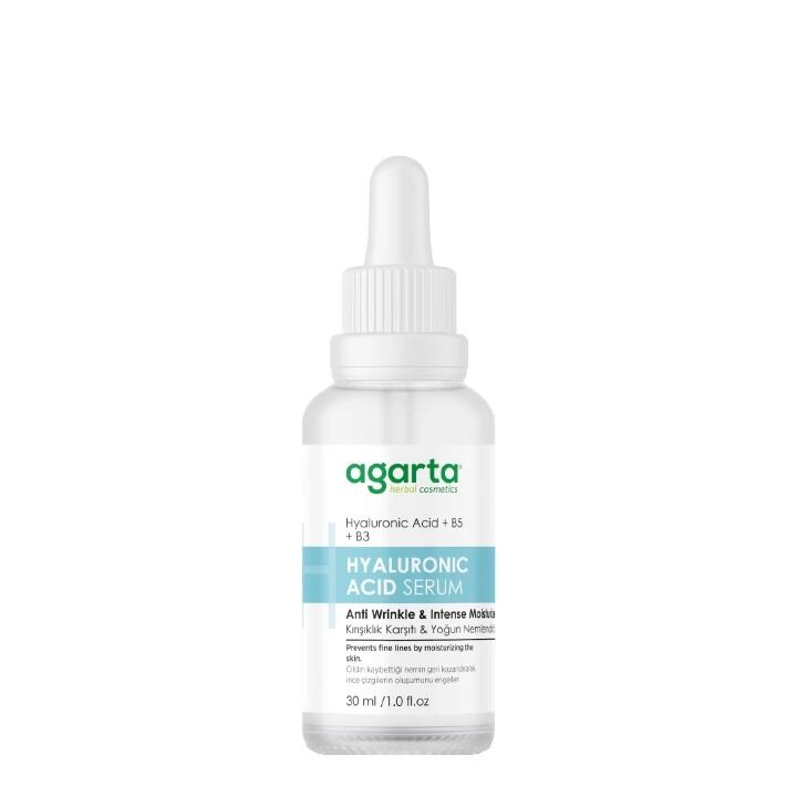 Agarta Yaşlanma Karşıtı Yoğun Nemlendirici Bakım Serumu (Hyaluronic Acid+ B3)