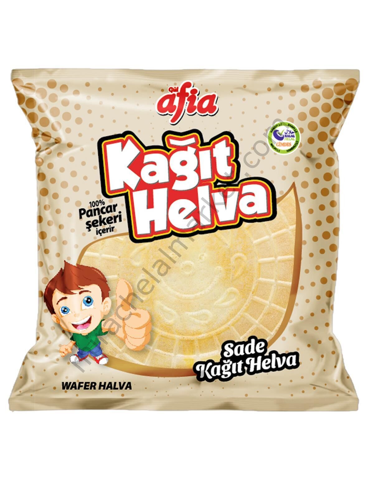 Afia Sade Kağıt Helva 45 Gr