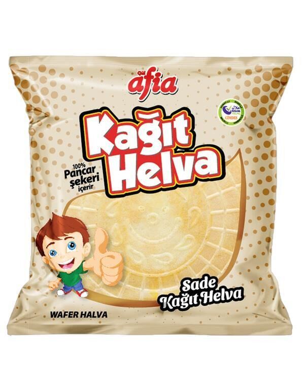 Afia Sade Kağıt Helva 45 Gr