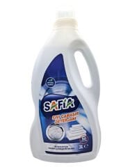 Safia Bitkisel Sıvı Çamaşır Makine Deterjanı Beyazlar 3 Lt