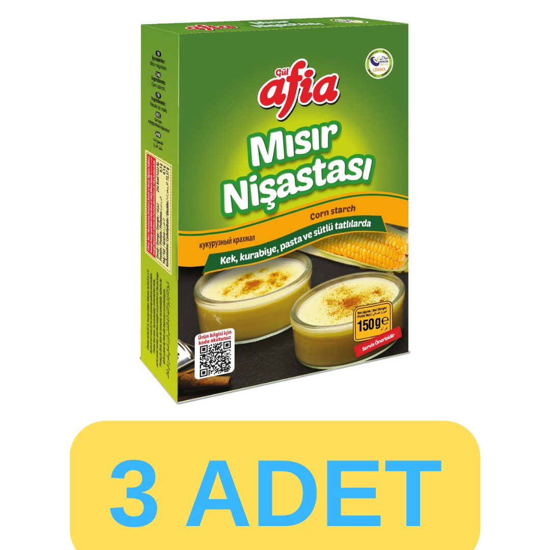 Afia Mısır Nişastası 3x150 Gr