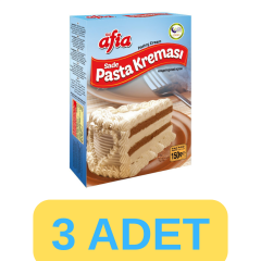 Afia Sade Pasta Kreması 3x150 Gr