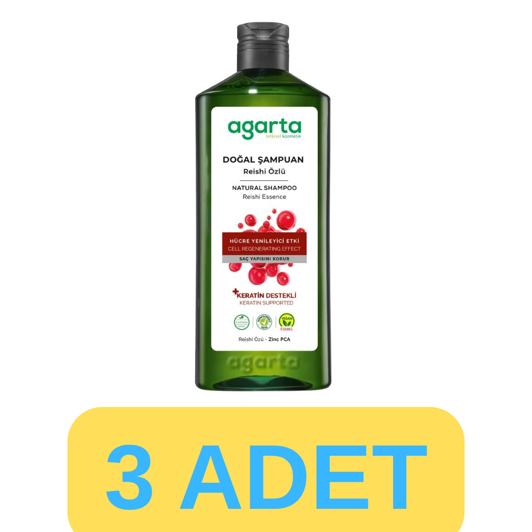 Agarta Reishi Özlü Şampuan 3x400ml
