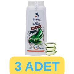 Safia Yağlı Saçlar Şampuan 3x650ml