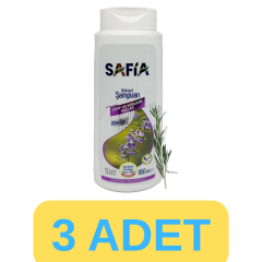 Safia Zayıf Ve Kırılgan Saçlar Şampuan 3x650ml