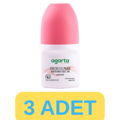 Agarta Ter Kokusu Önleyici 24 Saat Etkili Kadın Fresh Flower Sensatıon Roll-On 3x50 Ml