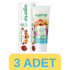 Agarta Doğal Çocuk Diş Macunu 3x75ml