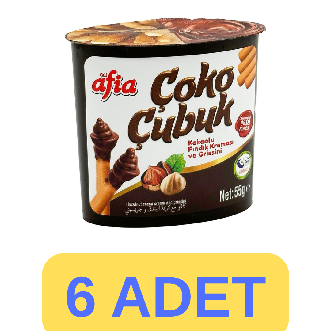 Afia Çoko Çubuk 6x55 Gr