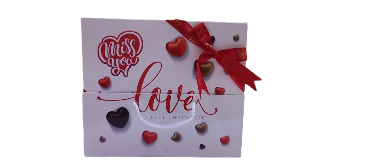 Milat Miss You Love Kalp Çikolata 200gr