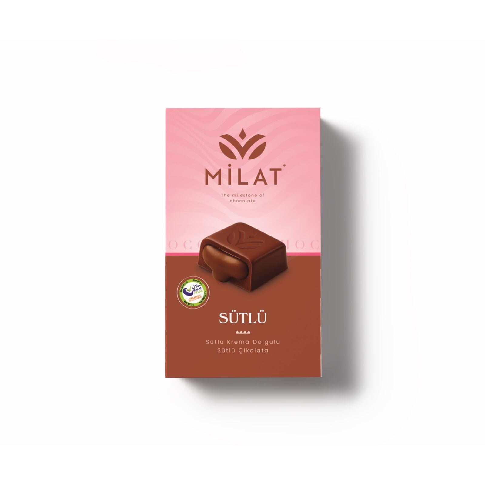 Milat Sütlü Dolgulu Çikolata 60 Gr