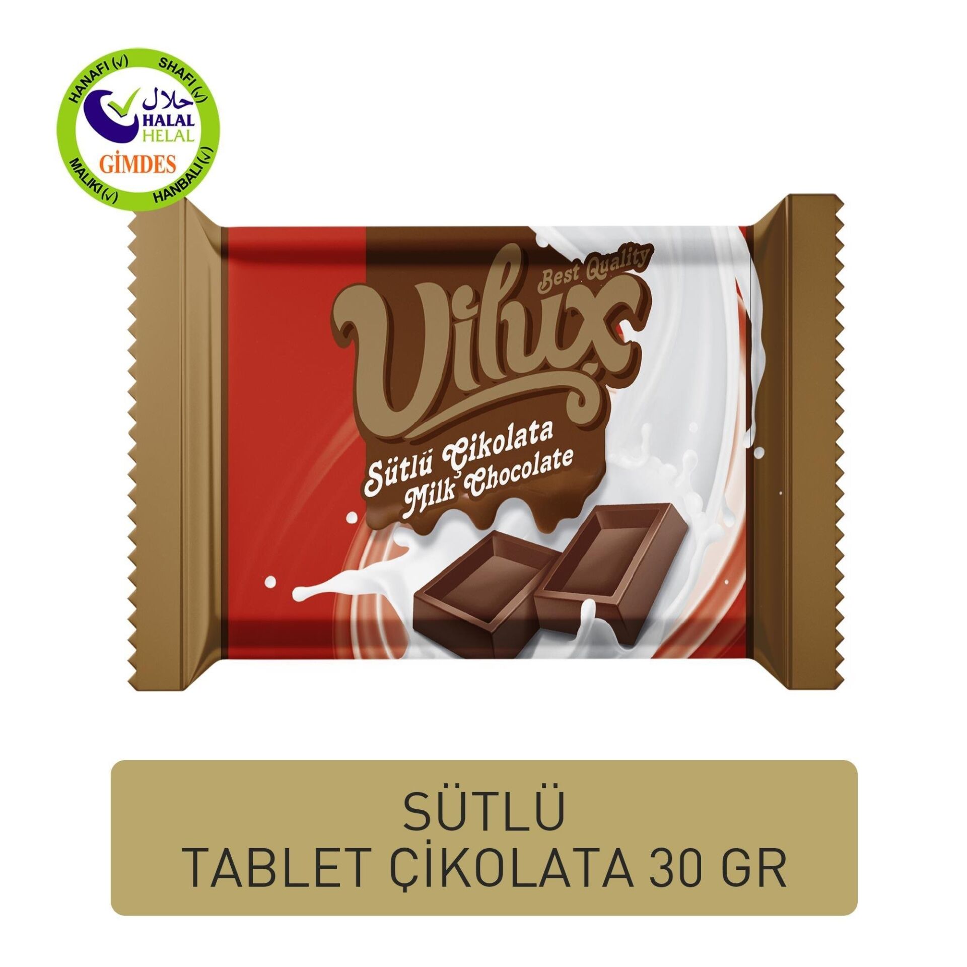 Milat Vilux Sütlü Tablet Çikolata 30gr