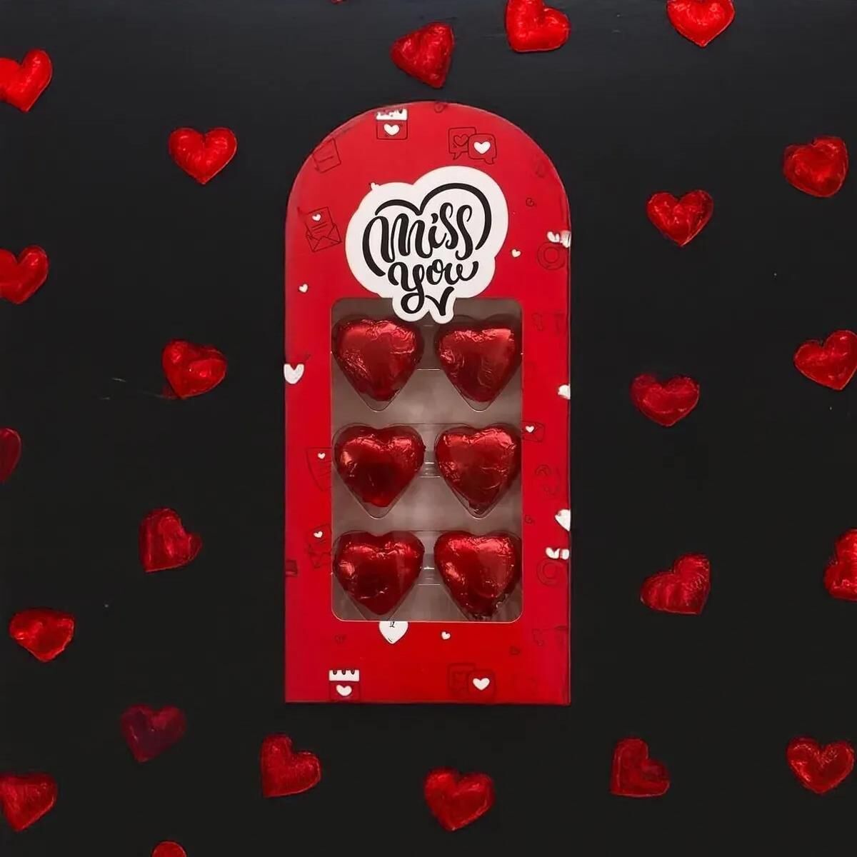 Milat Miss You Love Kalp Çikolata 60gr