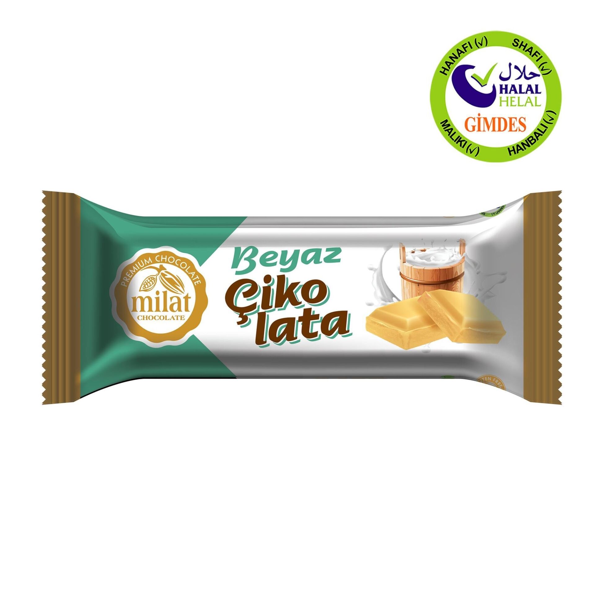 Milat Krema Dolgulu Beyaz Çikolata 25 Gr