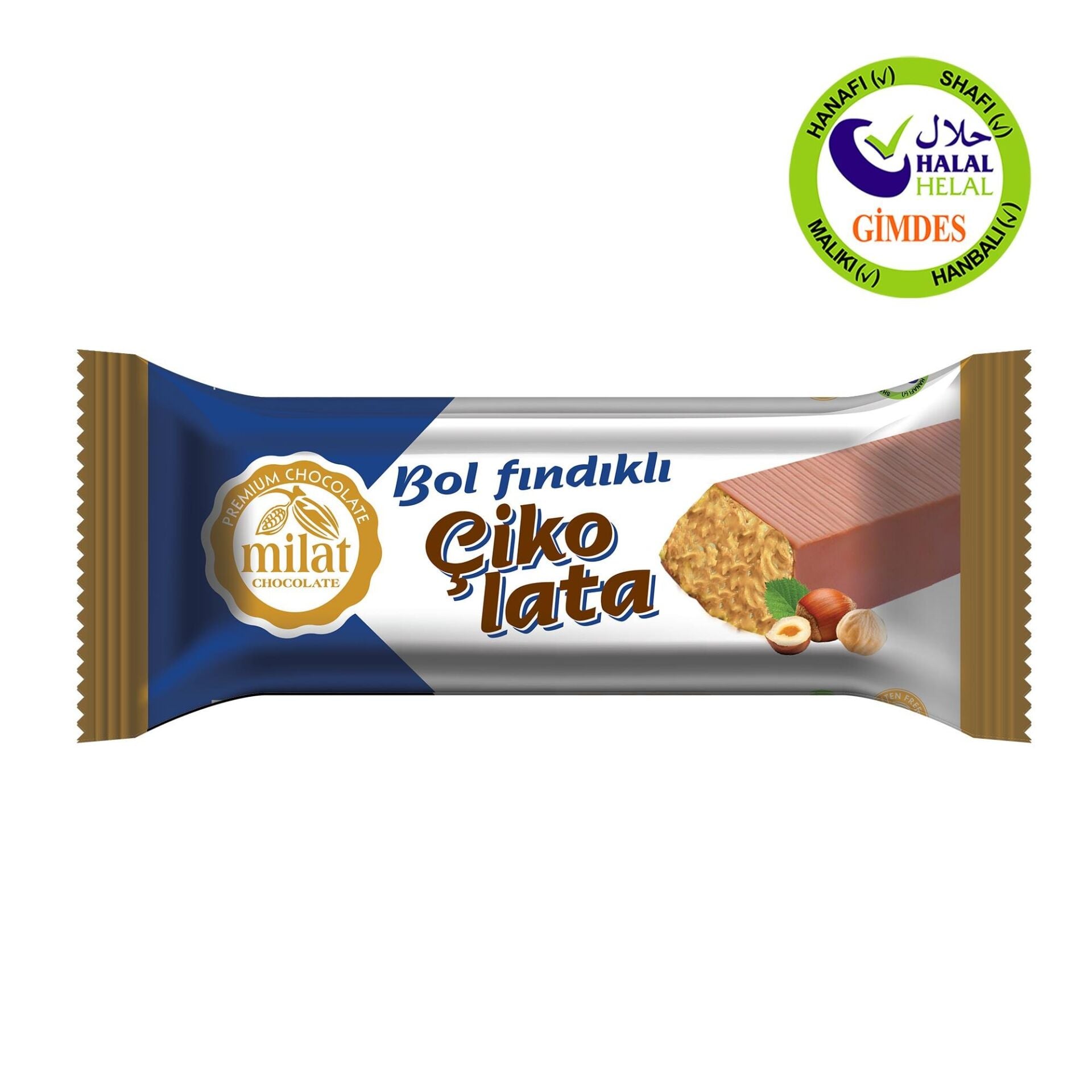 Milat Krema Dolgulu Bol Fındıklı Çikolata 25 Gr