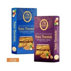 Milat Meşhur Dubai Trabzon Çikolatası Fındıklı 60gr