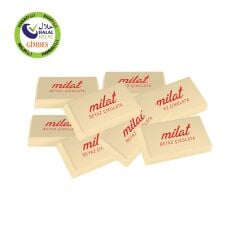 Milat Napoliten Dökme Beyaz Çikolata 250 Gr