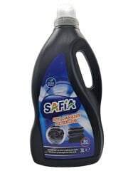 Safia Bitkisel Sıvı Çamaşır Makine Deterjanı Siyahlar 3 Lt