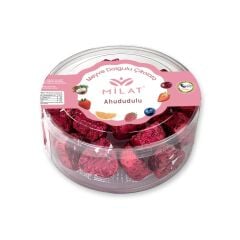 Milat Ahududu Dolgulu Sütlü Kalp Çikolata 300 gr