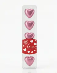 Milat Çilek Dolgulu Kalp Çikolata 60 gr