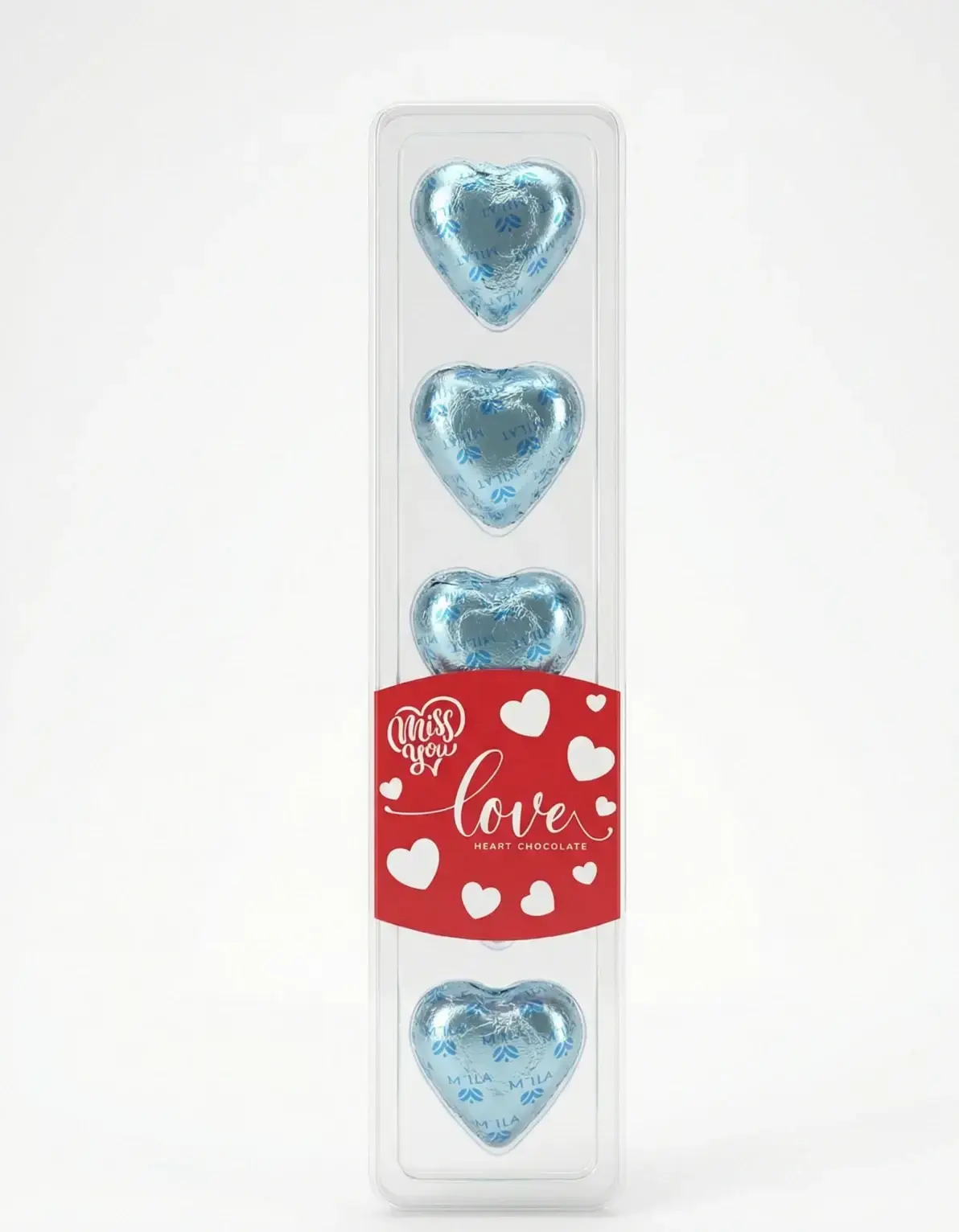 Milat Hindistan Cevizi Dolgulu Kalp Çikolata 60 gr