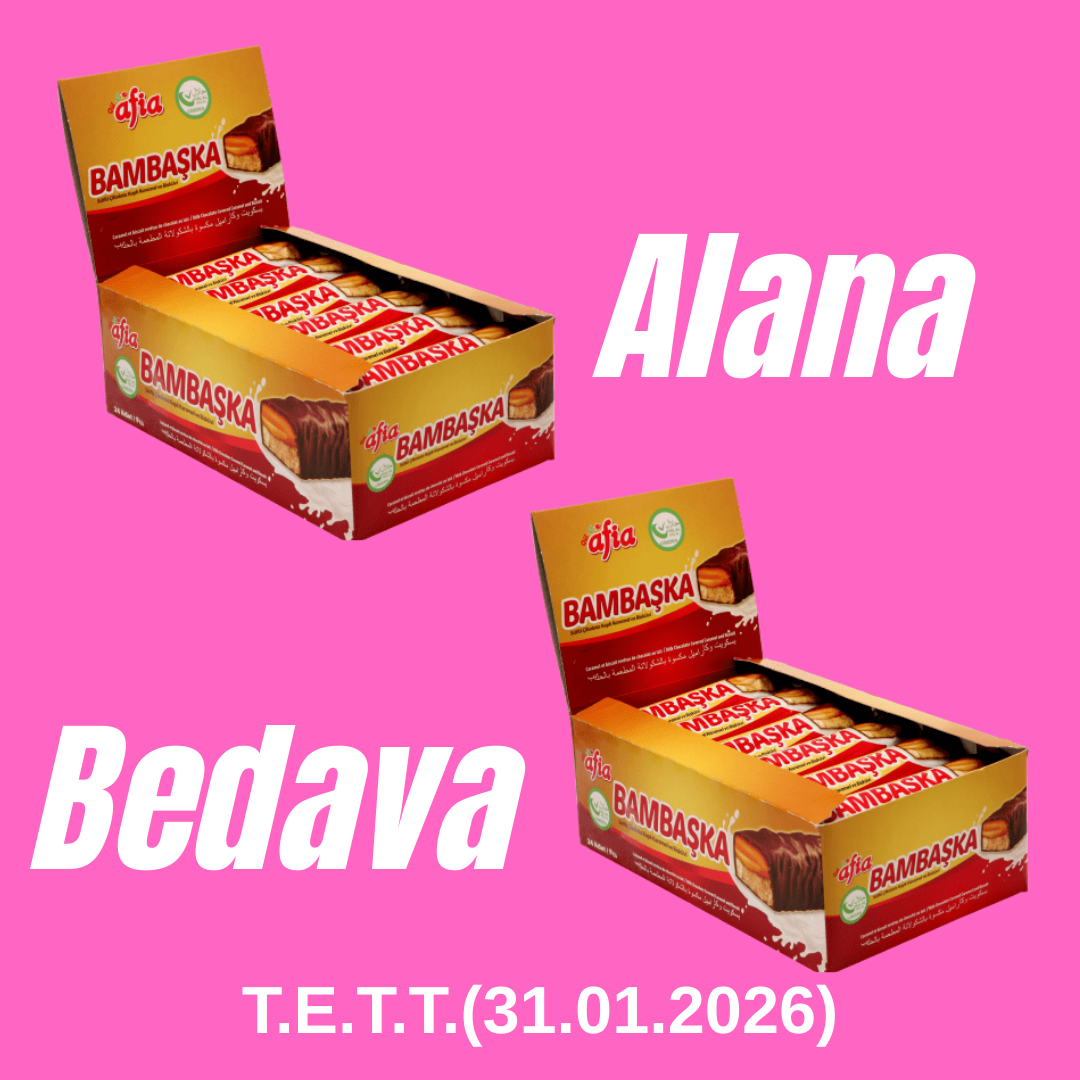 Afia Bambaşka Karamelli Bisküvi (40gr*48 Adet)