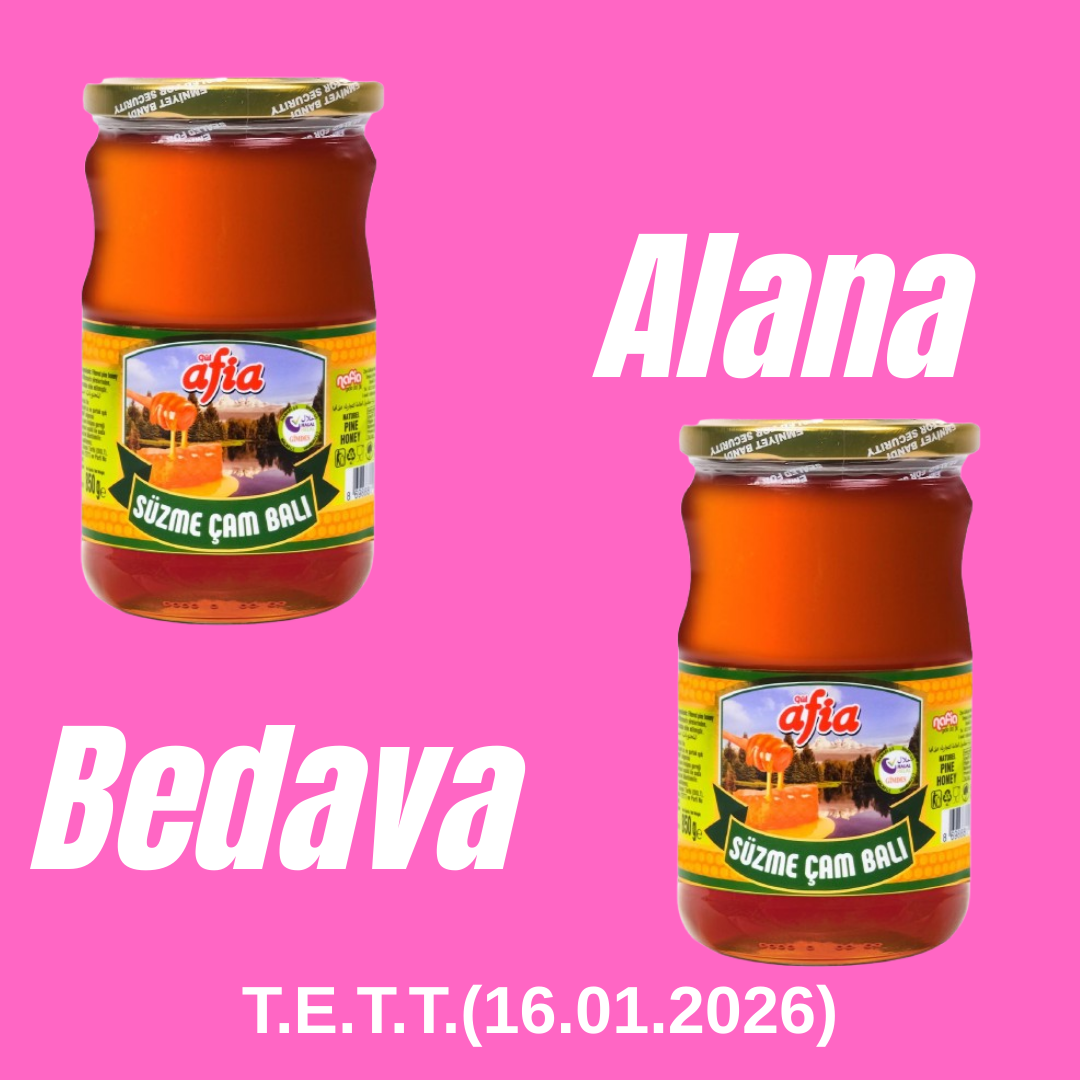 Afia Süzme Çam Balı (2x850gr)
