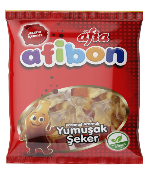Afia Afibon Karamel Aromalı Yumuşak Şeker 80 Gr
