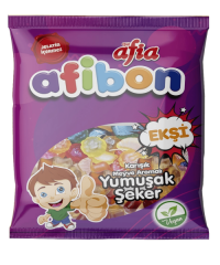 Afia Afibon Ekşi Karışık Meyveli Yumuşak Şeker 80 Gr