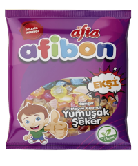 Afia Afibon Ekşi Karışık Meyveli Yumuşak Şeker 80 Gr