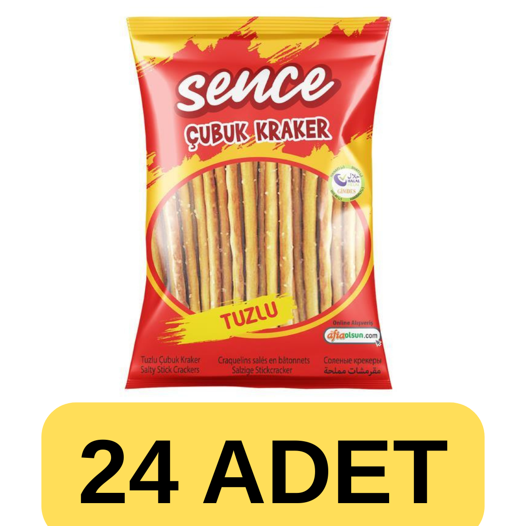 Afia Sence Tuzlu Çubuk Kraker 24x40 Gr