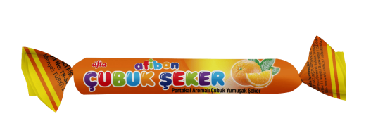 Afia Afibon Portakallı Çubuk Şeker 6,7 Gr