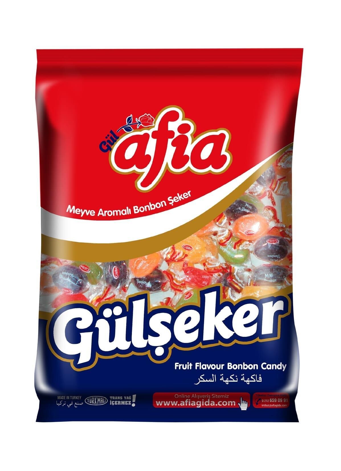 Afia Gülşeker Karışık Meyve Aromalı Şeker 175 Gr