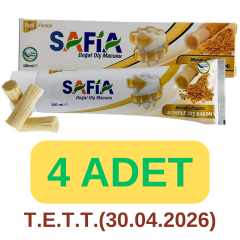 Safia Diş Macunu Misvak ve Propolis 4x100 ml