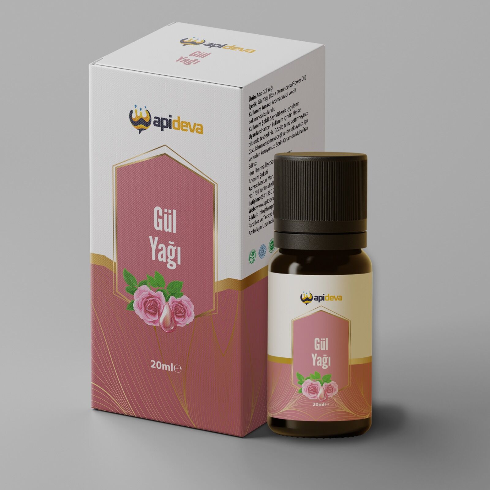 Apideva Gül Yağı 20ml