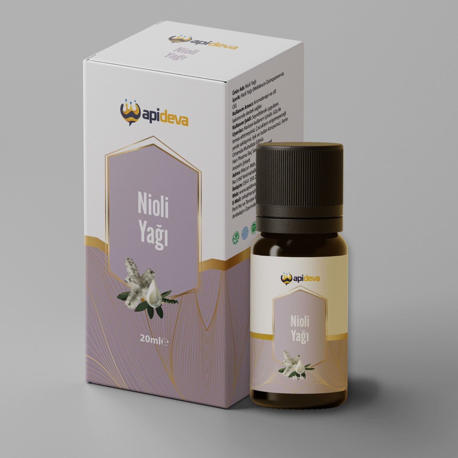 Apideva Nioli Yağı 20ml