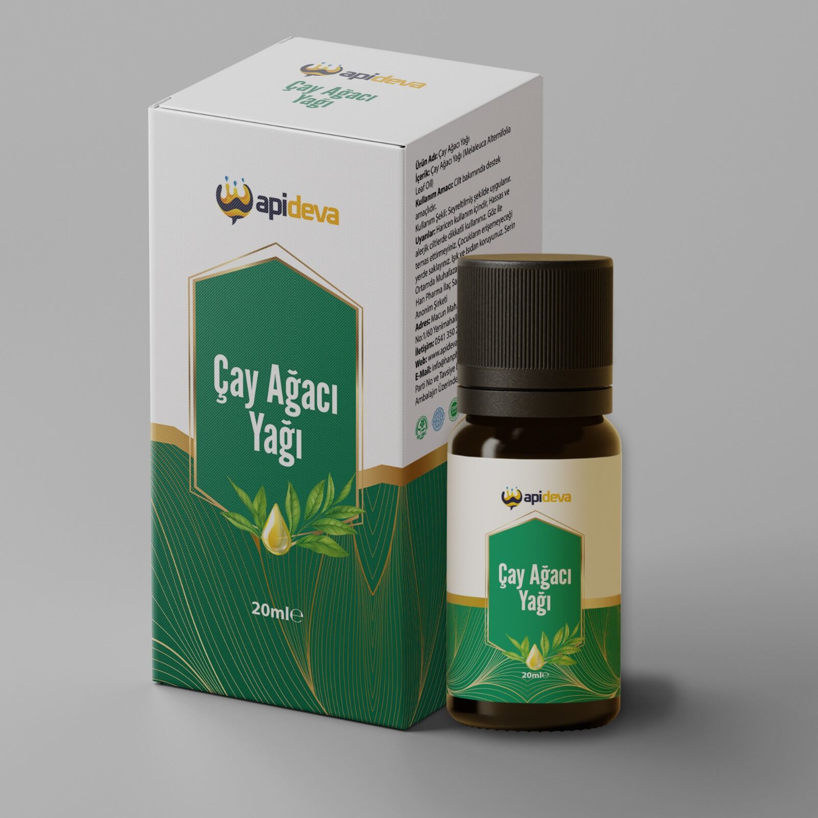 Apideva Çay Ağacı Yağı 20ml