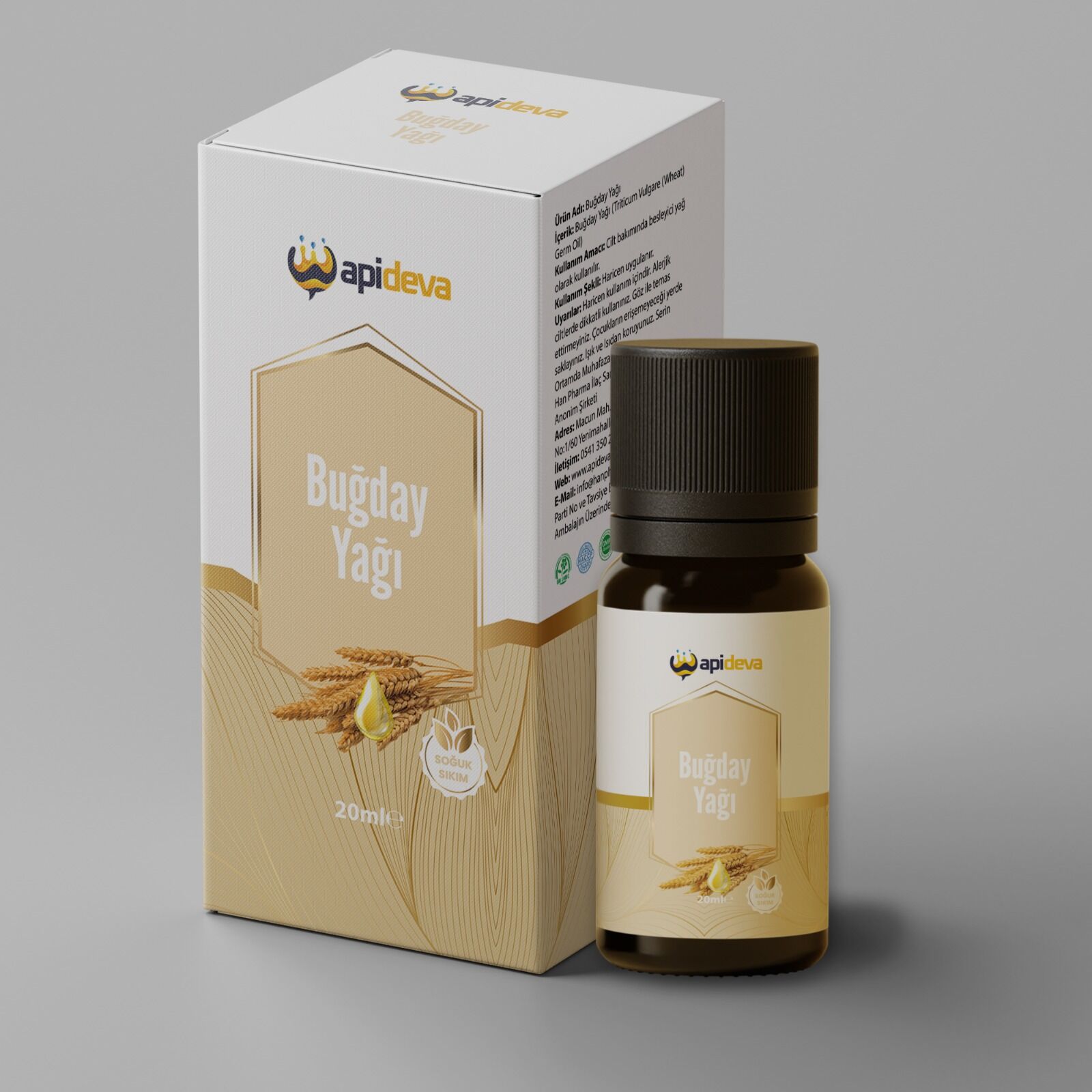 Apideva Buğday Yağı 20ml