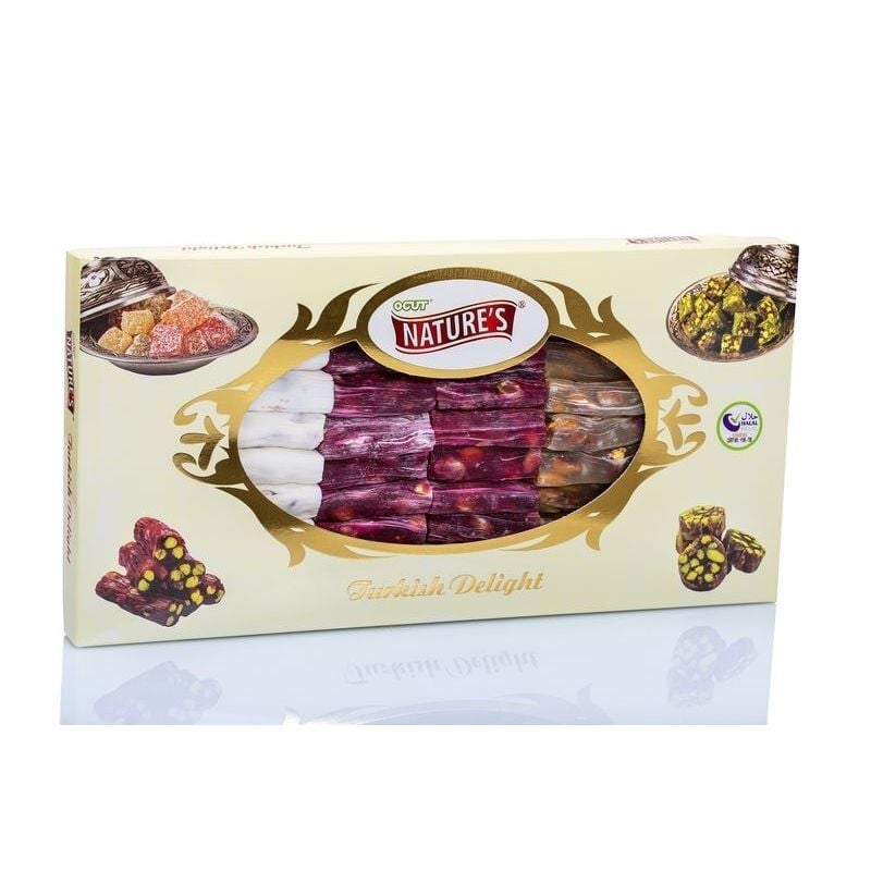 Öğüt Antepfıstıklı Fitil Karışık Lokum 800gr